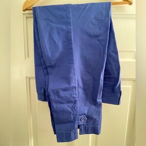 Talbots Blue Perfect Crop Pants